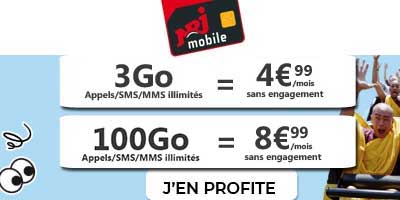 Forfaits NRJ Mobile en promo