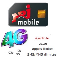 Les nouveaux forfaits 4G sont disponibles chez NRJMobile !