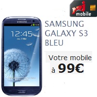 Samsung Galaxy S3 à 99€ chez NRJ Mobile