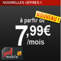 Nouvelles offres NRJ Mobile : des forfaits à partir de 7,99€