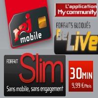 Les nouvelles offres mobiles chez NRJ Mobile