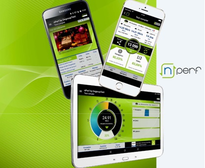 nPerf : Orange meilleur réseau mobile, SFR a fortement progressé au 4ème trimestre 2016