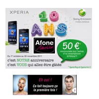 AfoneMobile annonce 3 nouveaux mobiles et 50 euros remboursés