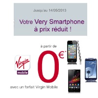 Virgin Mobile : l’iPhone 4, Galaxy S3 gratuits avec un forfait mobile Pro