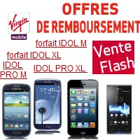 Bons plans Virgin Mobile : Promotions sur le Xperia J, iPhone 5, Galaxy S3 et S3 Mini