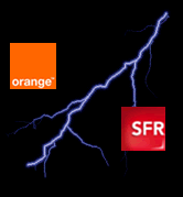 La bataille des opérateurs : SFR contre Orange