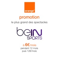 L'abonnement beIN Sports à moitié prix avec Orange !