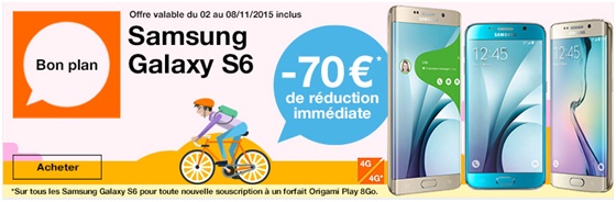 Bon plan Orange : Profitez des derniers jours pour acheter le Galaxy S6 à 9.90€ !