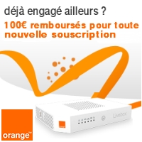 Jusqu'à 200euros remboursés en souscrivant à l'ADSL chez Orange
