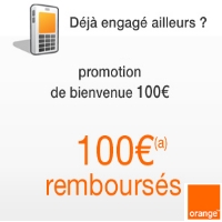 100euros offerts pour toute souscription chez Orange