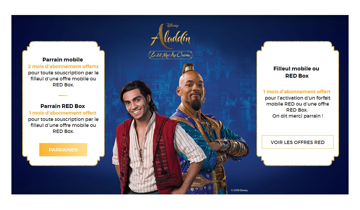 RED by SFR : Faites plaisir à vos proches avec le parrainage sans limite !