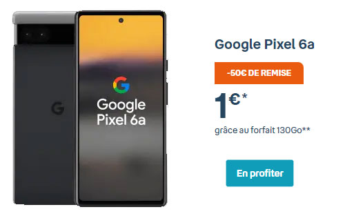 Promo Google Pixel 6a