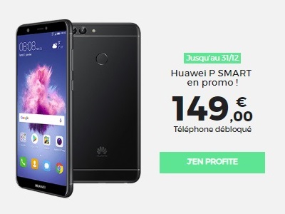 Top affaire : le Huawei P Smart à 149 euros chez RED by SFR