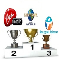 Le top 3 des opérateurs mobiles du mois de février