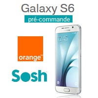 Commandez le Samsung Galaxy S6 à partir de 199.90€ chez Orange ou 709€ avec un forfait Sosh !