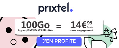 forfait flexible 100Go Prixtel