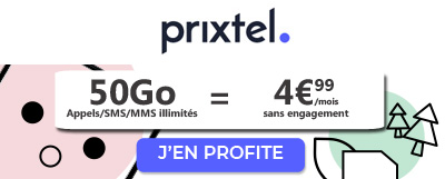 Forfait Prixtel 50 Go à 4,99? 