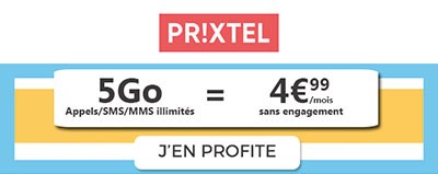 Forfait Le Complet 5Go à 4.99 euros