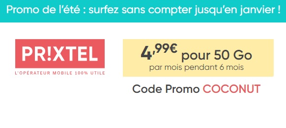 La promo de l'été Prixtel sera aussi finalement la promo de rentrée !