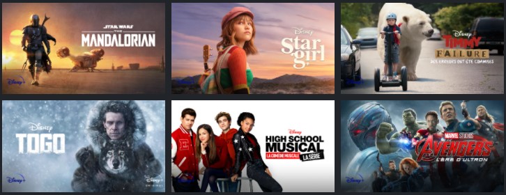 programme disney plus