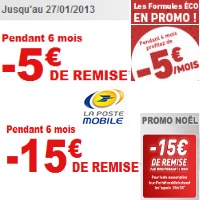 Prolongation des offres de Noël chez La Poste Mobile