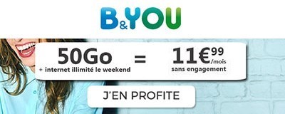 Forfait B&You 50Go