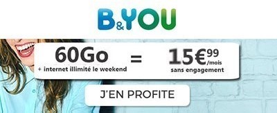 Forfait B&You 60Go
