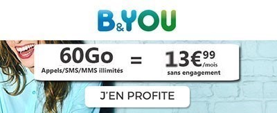 Forfait B&You 60Go