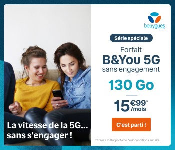 promo forfait bandyou 130Go