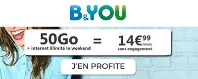 Bouygues Telecom 50Go promo
