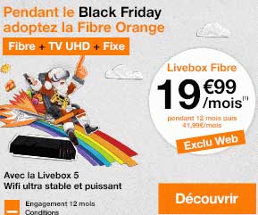 promo orange livebox Black Friday