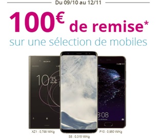 Un bonus de 100 euros sur votre Samsung Galaxy, iPhone, Huawei ou Sony en revendant votre ancien mobile