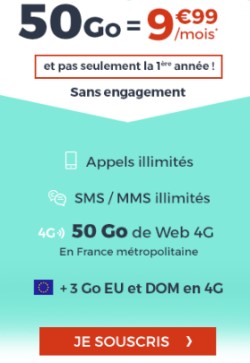 Forfait Cdiscount 50Go