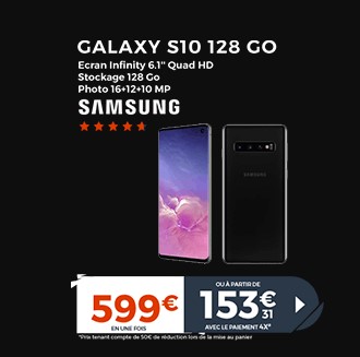 Galaxy S10 Cdiscount