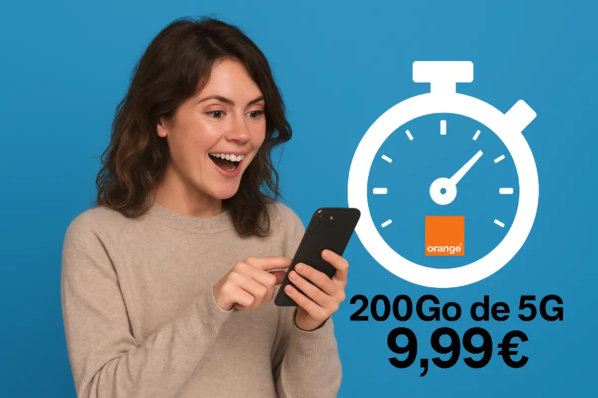 promo forfait 5G reseau Orange