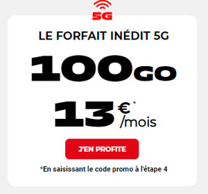 Promo nrj mobile 100Go