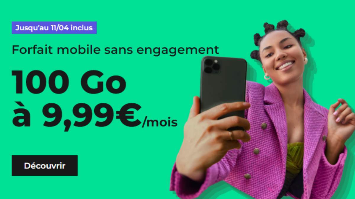 promo forfait RED 100Go