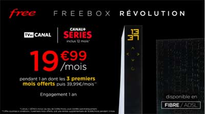 promo Freebox Revolution