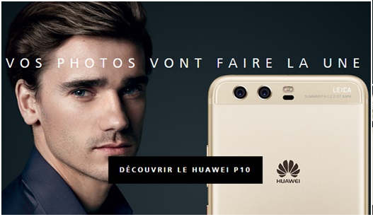 La remise jusqu'à 100 euros sur le Huawei P10, Mate 9, Nova...chez RED By SFR à saisir rapidement