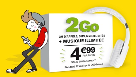 PROMO : Le forfait SIM 2Go à 4.99 euros chez La Poste Mobile prolongé jusqu'au 17 juin