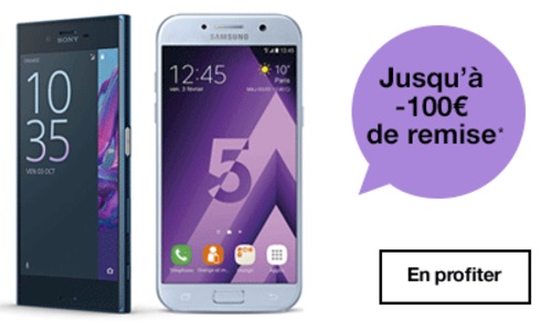 Orange : Découvrez les bons plans Smartphones du mois de Juin (Galaxy A5 2017, Xperia XZ, Galaxy S8...)