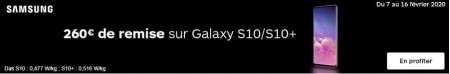 Samsung Galaxy S10 Boulanger 
