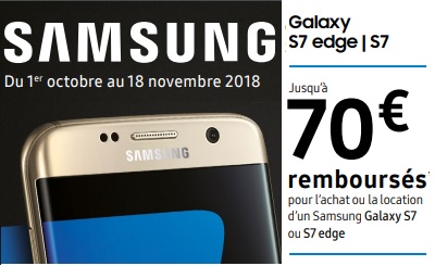 Bon plan du week-end : le Samsung Galaxy S7 à 249€ chez Cdiscount