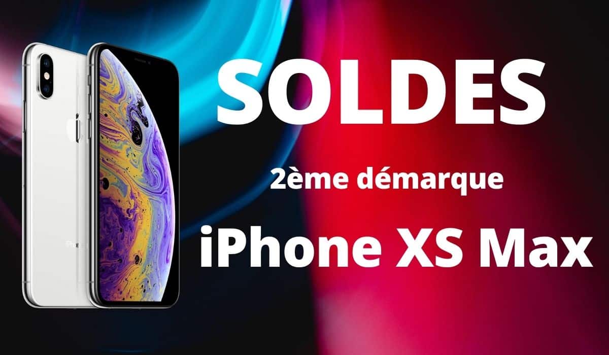 L'iPhone XS Max en super promo à 745€ !