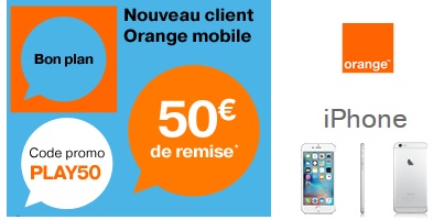 Bon plan : 50€ de remise sur votre iPhone avec un forfait Origami Play Orange ! 