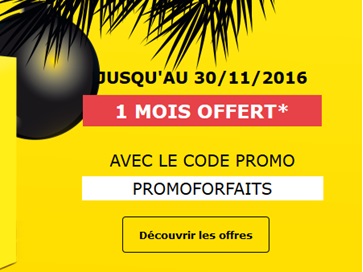 Forfaits La Poste Mobile : un mois offert en exclusivité web 