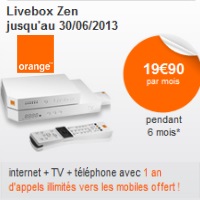 Bon plan Orange Internet : Offre Triple play à 19.90€ pendant 6 mois 