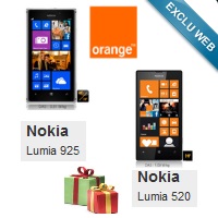 Magic Noël : Nokia Lumia 925 et Lumia 520 en promotion chez Orange !