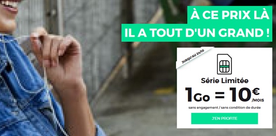 RED BY SFR : dernières heures pour profiter des forfaits illimités 1Go et 15Go à partir de 10 euros