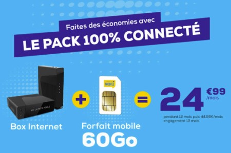 Pack connecté la Poste mobile